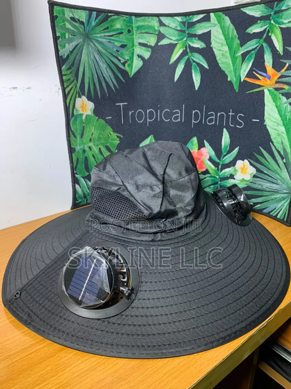 Solar Fan Hat