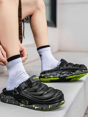 Men's Wave-ridge Cloud Platform Clogs