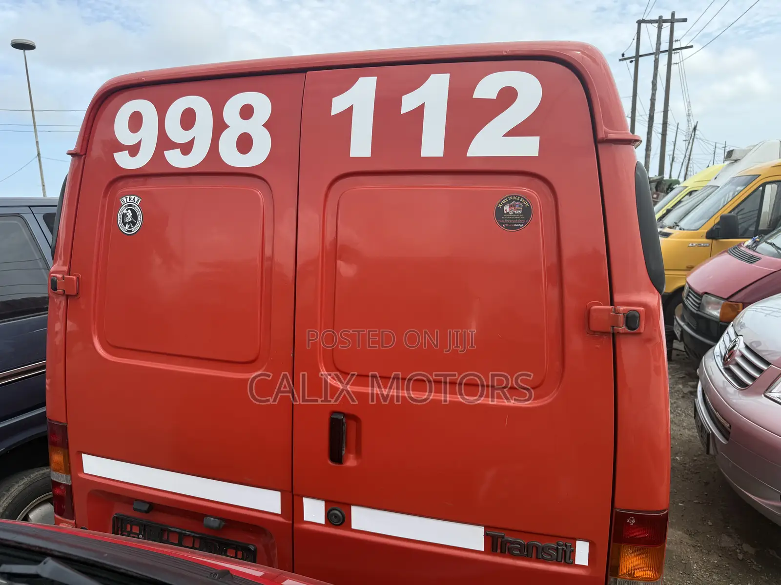 Ford Transit 2016 Red