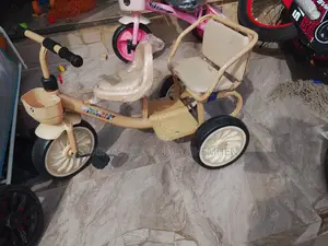 Kids Double Seat Tricycle / Baby Stroller Bike