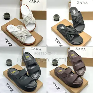 Premium Men’S Zara Slide Sandals – Summer Collection