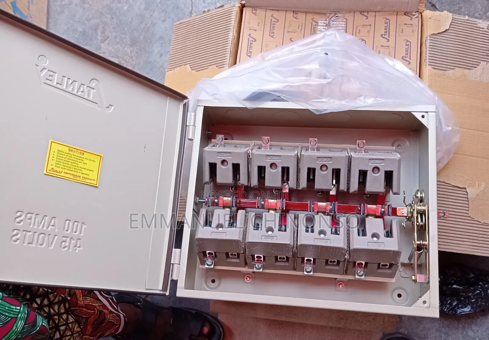 100a Stanley Changeover Switch