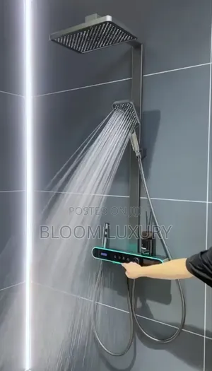High Quality Thermostatic Grey Shower 