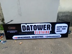3 by 8 Outdoor Signage