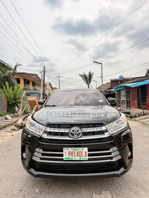 Toyota Highlander XLE V6 4x2 (3.5L 6cyl 6A) 2016 Black
