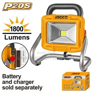 Ingco 20v Cordless Portable Lamp (Model Cwli20258)
