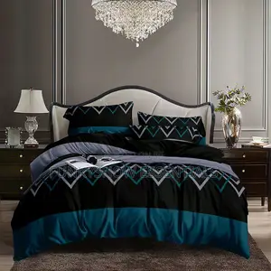 Luxury Cotton Bedsheet 4x6 With 2 Pillowcase