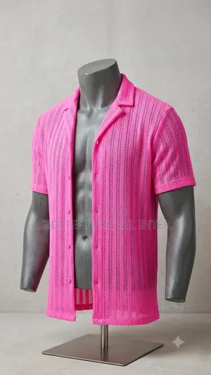 Net Collar Shirt