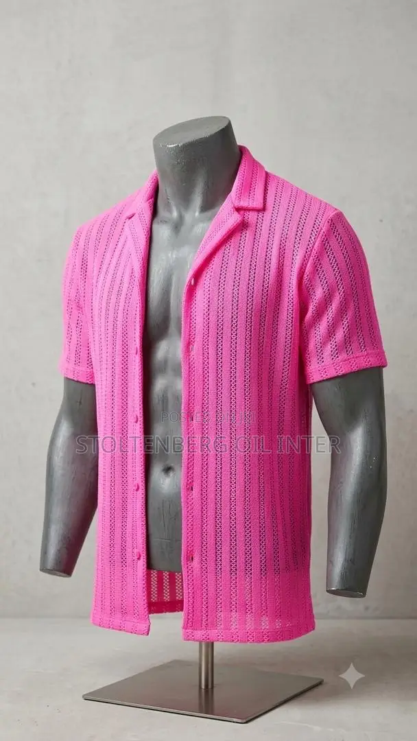 Net Collar Shirt