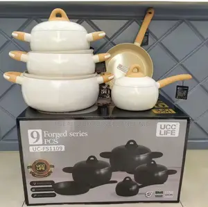 5 Pieces Ucc Life Granite Cookware Set