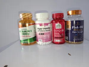 Cq 10, Vit E, Myo Inositol, Omega 3