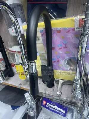Sweethome Black Adjustable Sink Mixer Tap