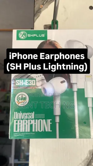 Earphones – Sh Plus Wired iPhone