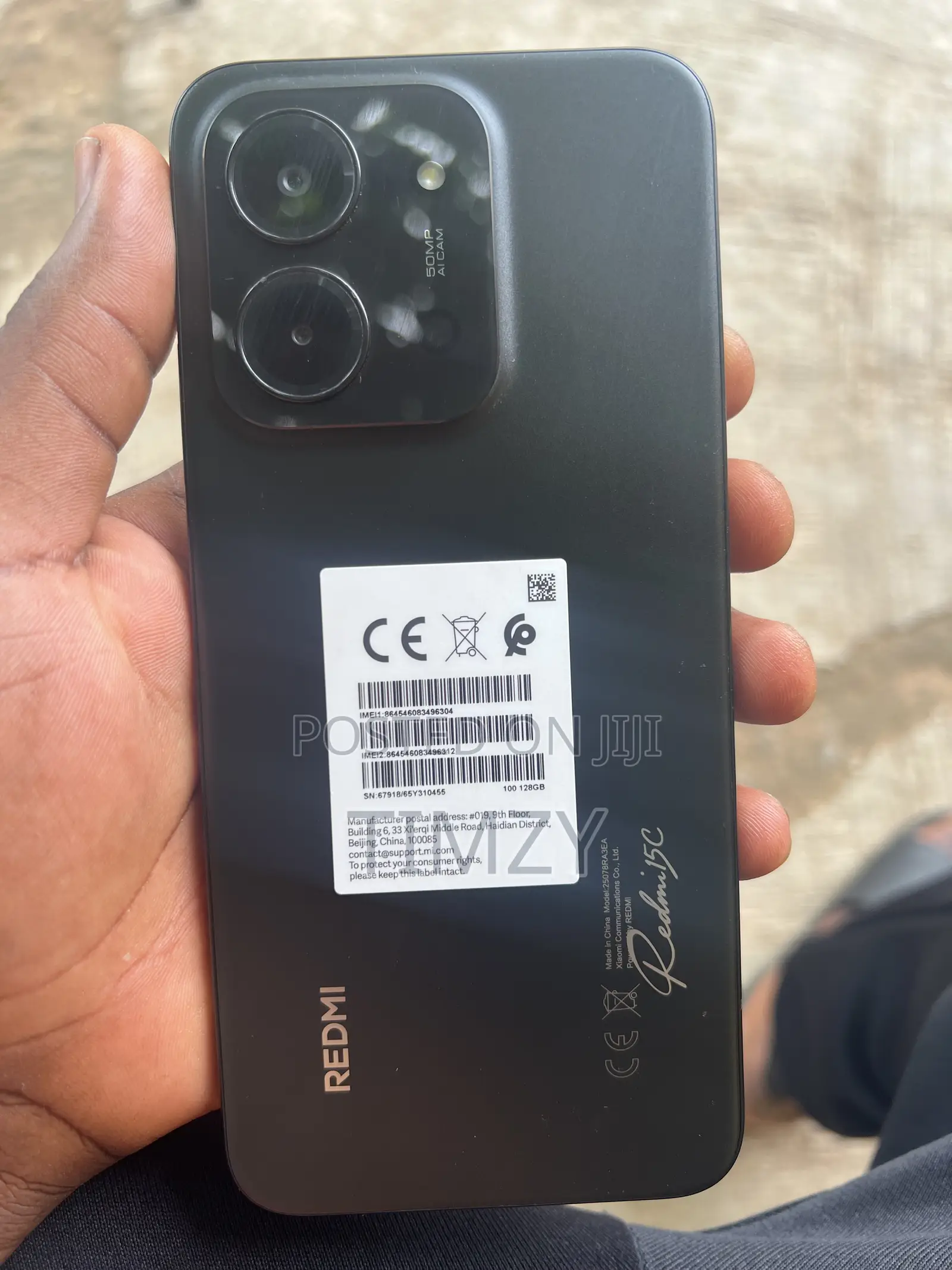 Mobile Phone 128 GB Black