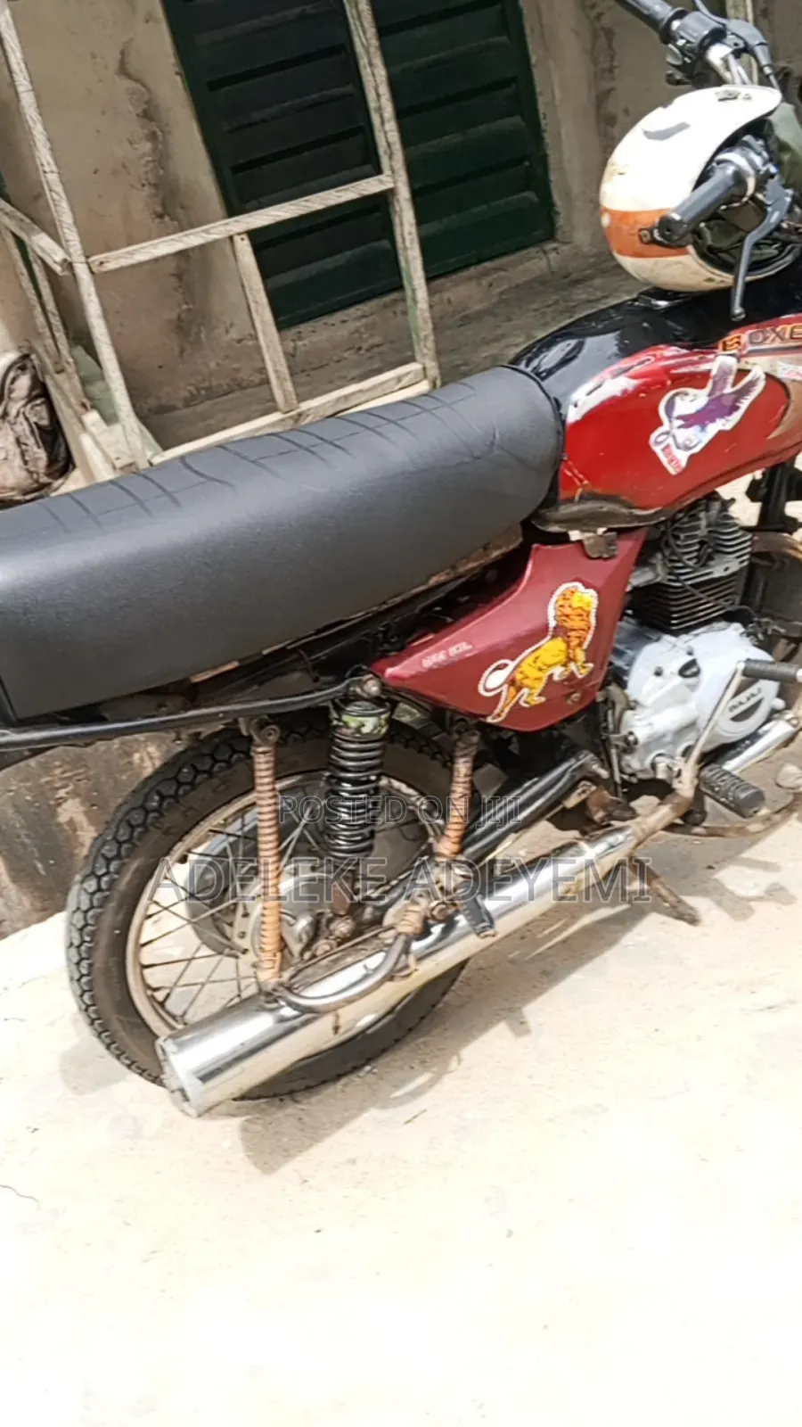 Bajaj Boxer 100 2022 Red