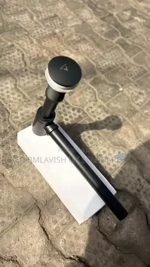 Matte Black Bathroom Bottle Trap