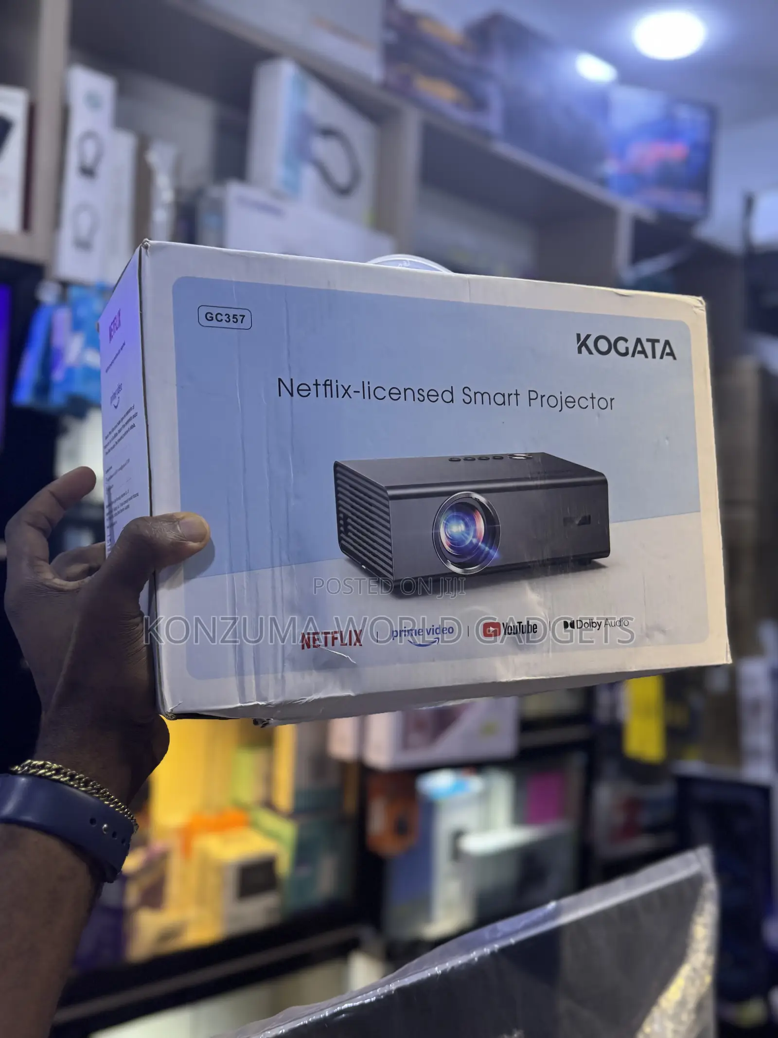 Kogata Gc357 Netflix-Licensed Smart Projector