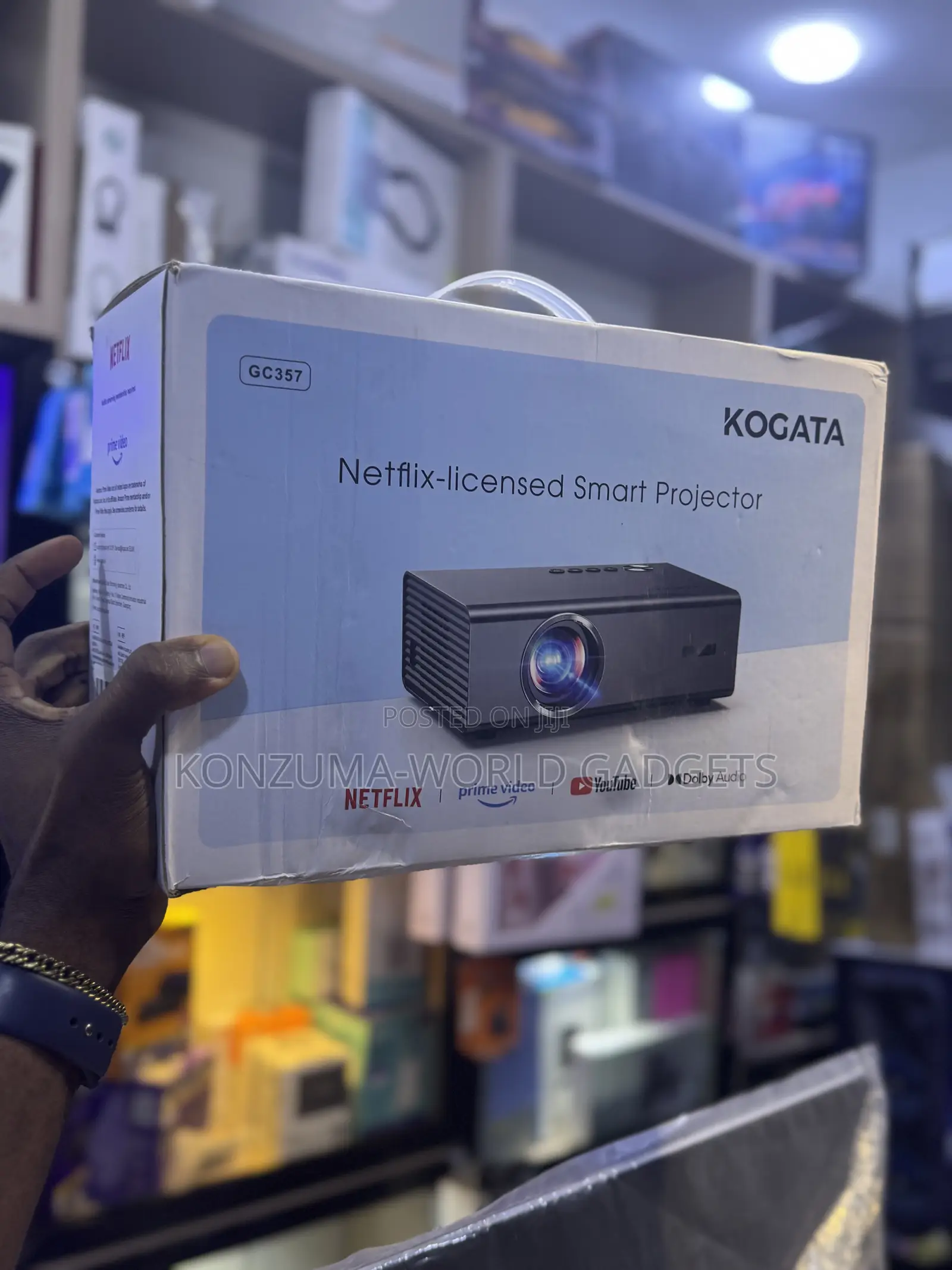 Kogata Gc357 Netflix-Licensed Smart Projector