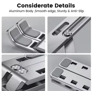 Adjustable Aluminum Laptop Stand Foldable