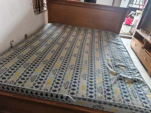 7by7 Bed Frame and Mattress for Sale