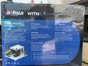 Dahua 4g Solar Single Lens Security System