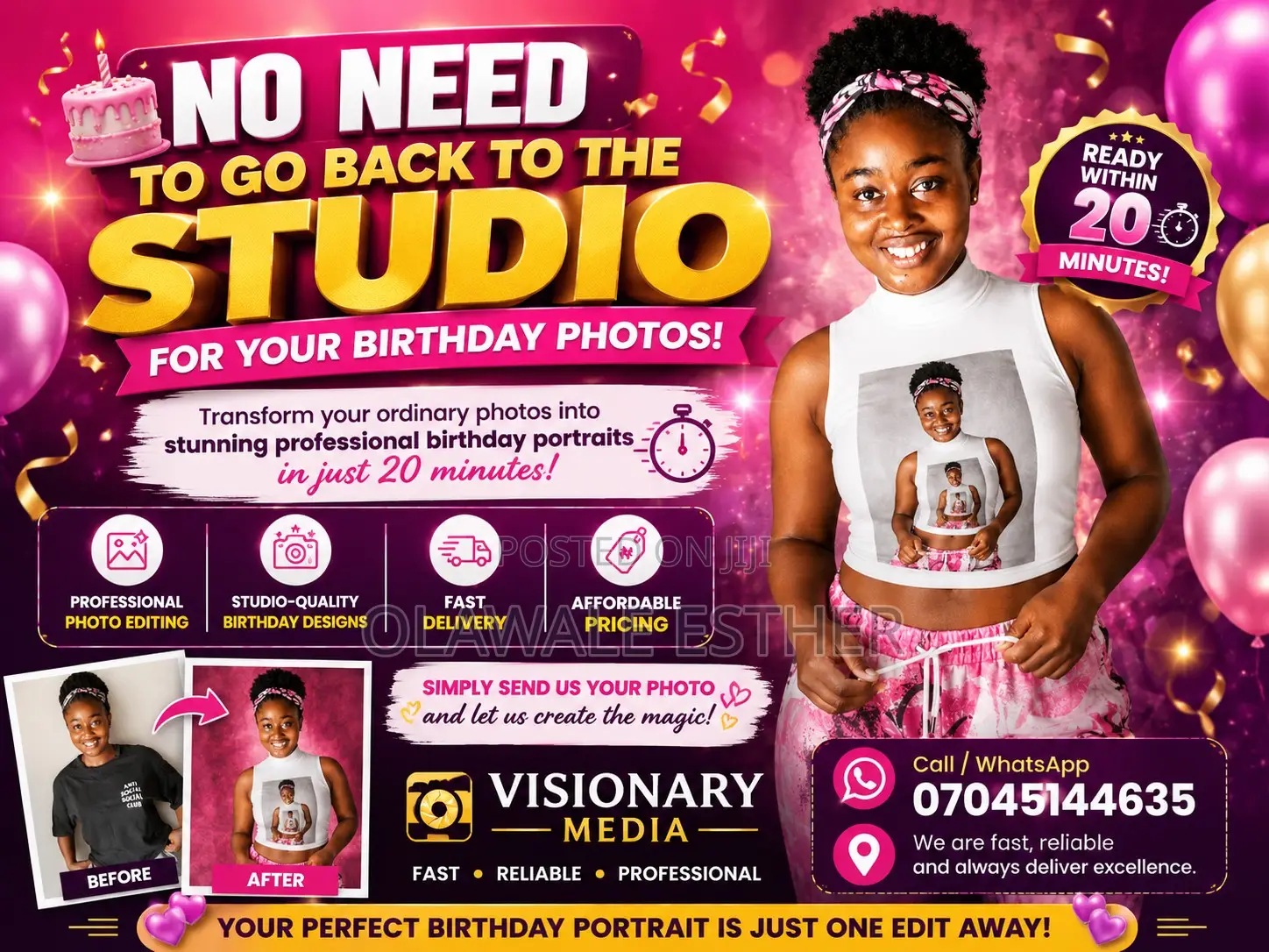 Flyer Design Video Editing
