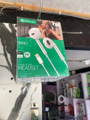 Lightning Earphones Sh Plus Wired iPhone Original Sound Quality Lagos