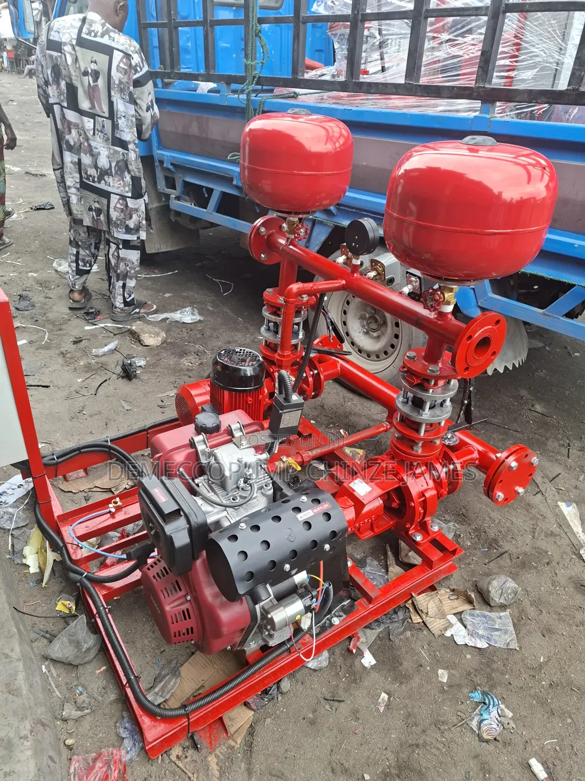 Fire Hydrant Pump Machine
