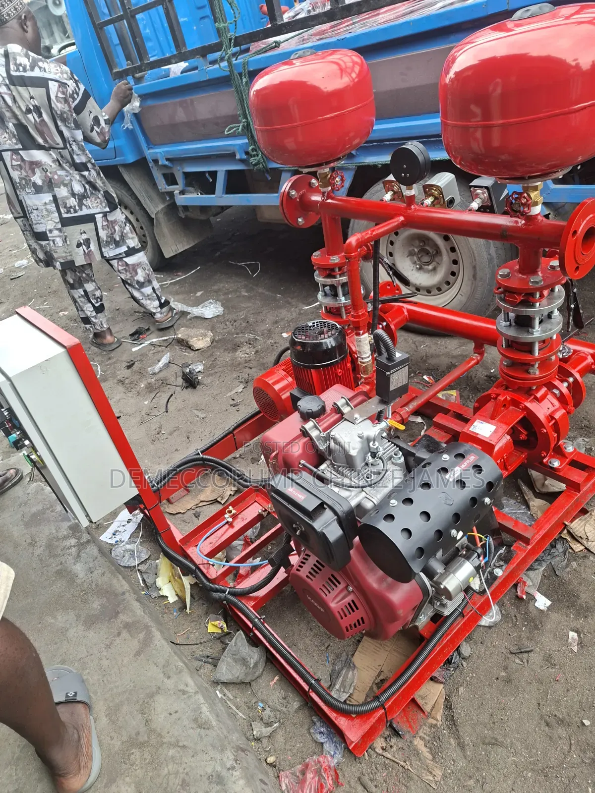 Fire Hydrant Pump Machine
