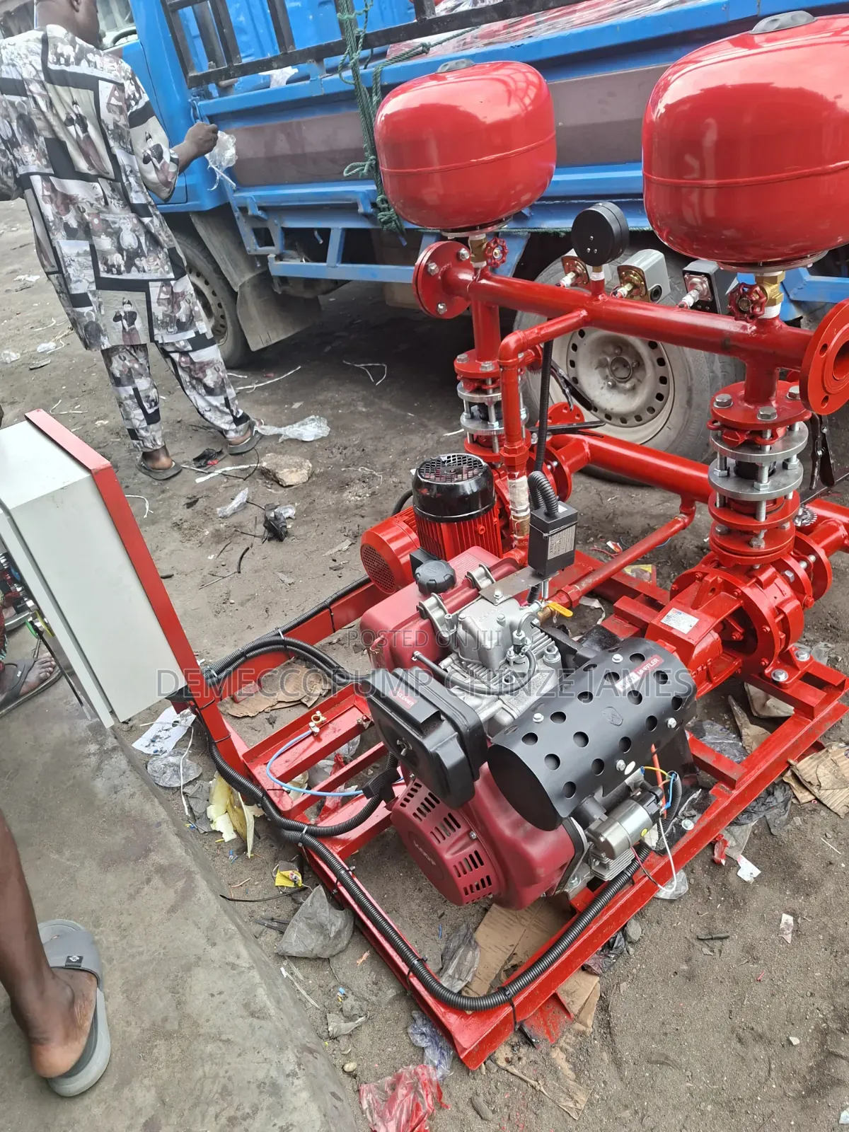 Fire Hydrant Pump Machine