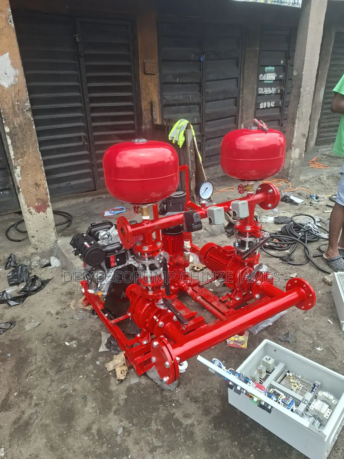 Fire Hydrant Pump Machine