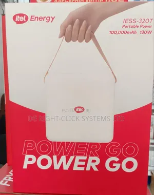 Itel 130w Portable Power Station 320wh Smart Backup Iess 320t Power Go