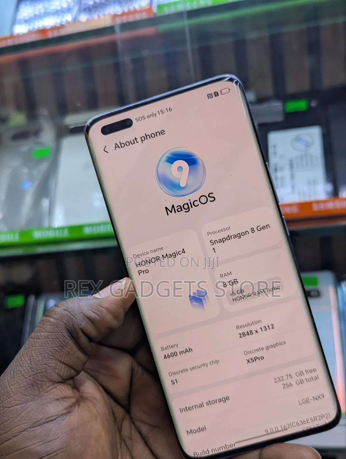 Honor Magic4 256 GB Gray