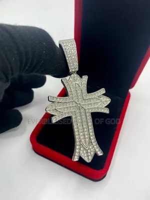 Zirconias Cuban Neck Chain and Pendant