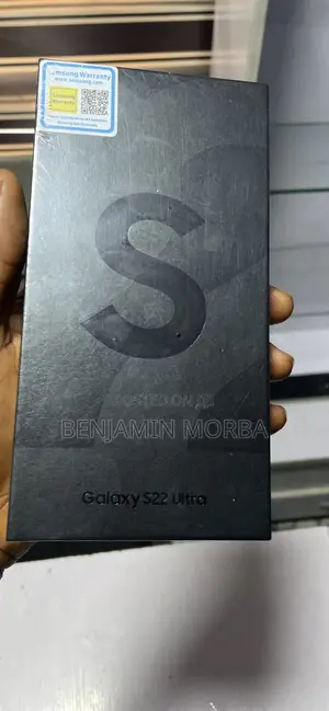 New Samsung Galaxy S22 Ultra 5G 256 GB Black