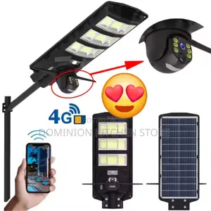 Solar Light With Panel and Camera