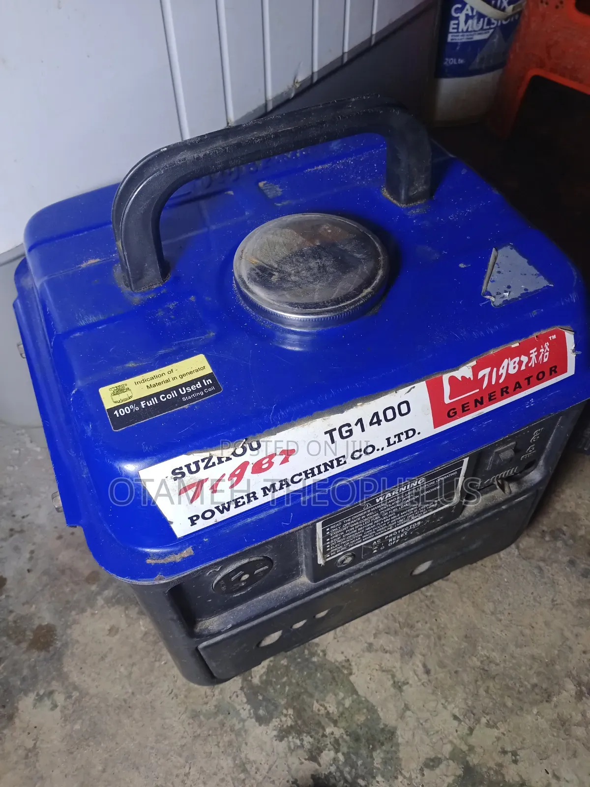 Tiger Generator Model Tg 1400