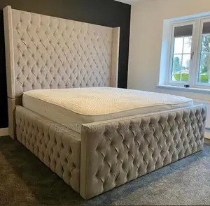 A Full Upholstery 6 by 7 Bed Frame