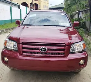 Toyota Highlander V6 2006 Burgundy