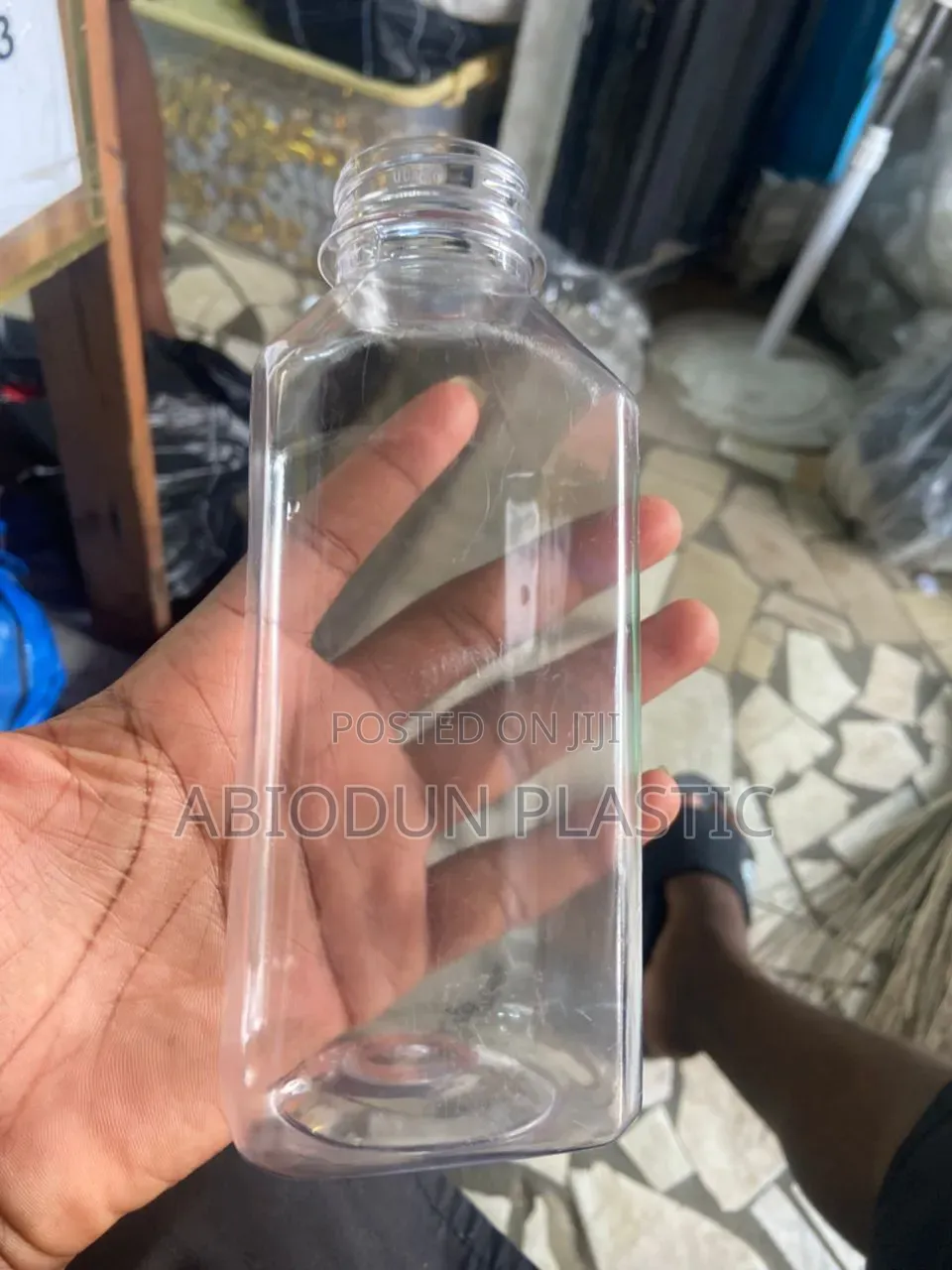 500ml Square Wlide Mouth Juice Plastic