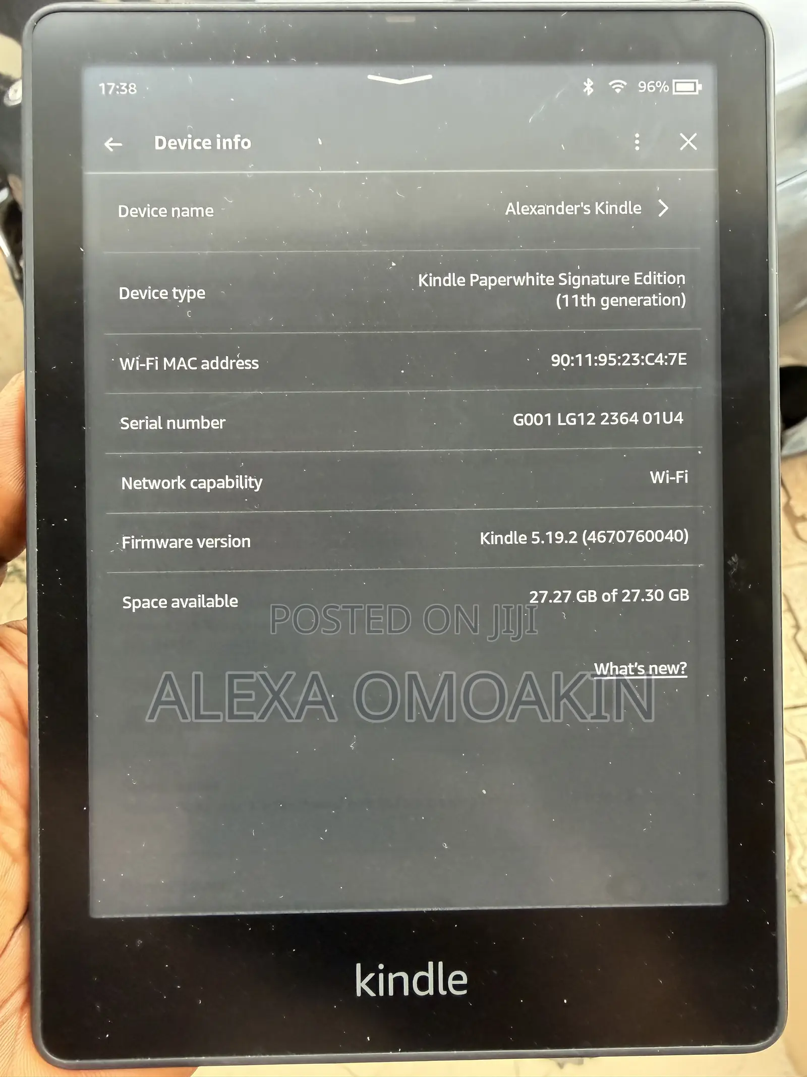 Amazon Kindle Paperwhite 32 GB Black