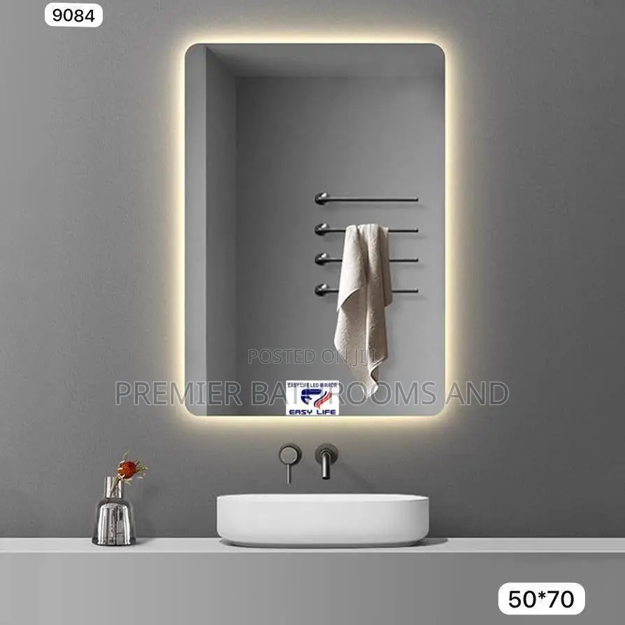 Square Led Light Mirror