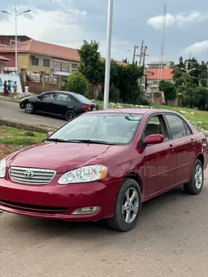 Toyota Corolla 2007 Red