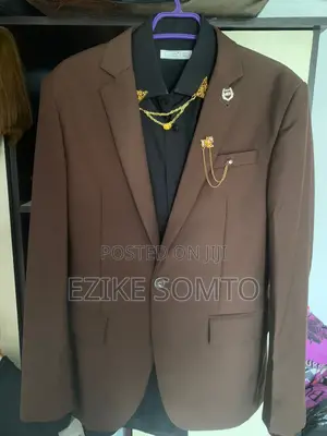 Luxury Brown Men's Suit