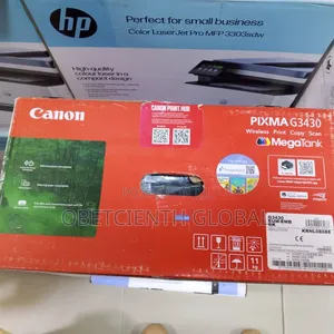 Canon Pixma G3430 Wi-Fi Version of G2410. Megatank Refillable Ink Tank