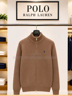 Classic *Polo Ralph* *Zip Up* Cardigan