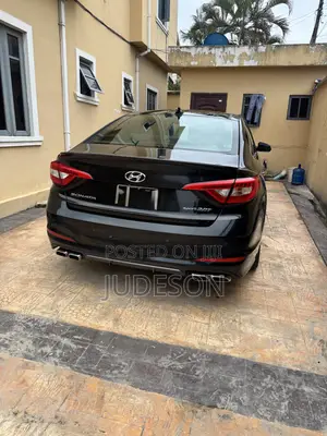 Hyundai Sonata Limited 2.0T 4dr Sedan (2.0L 4cyl Turbo 6A) 2015 Black