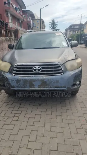 Toyota Highlander V6 2009 Gray