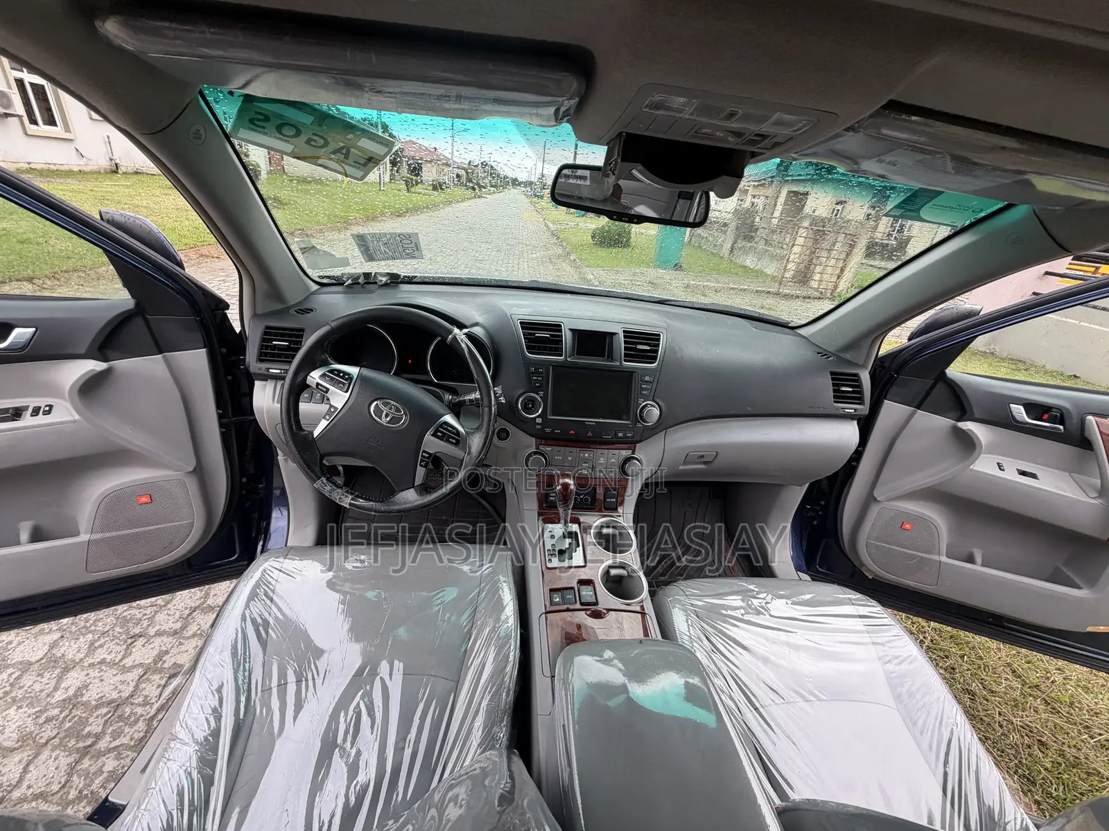 Toyota Highlander Limited 2012 Blue