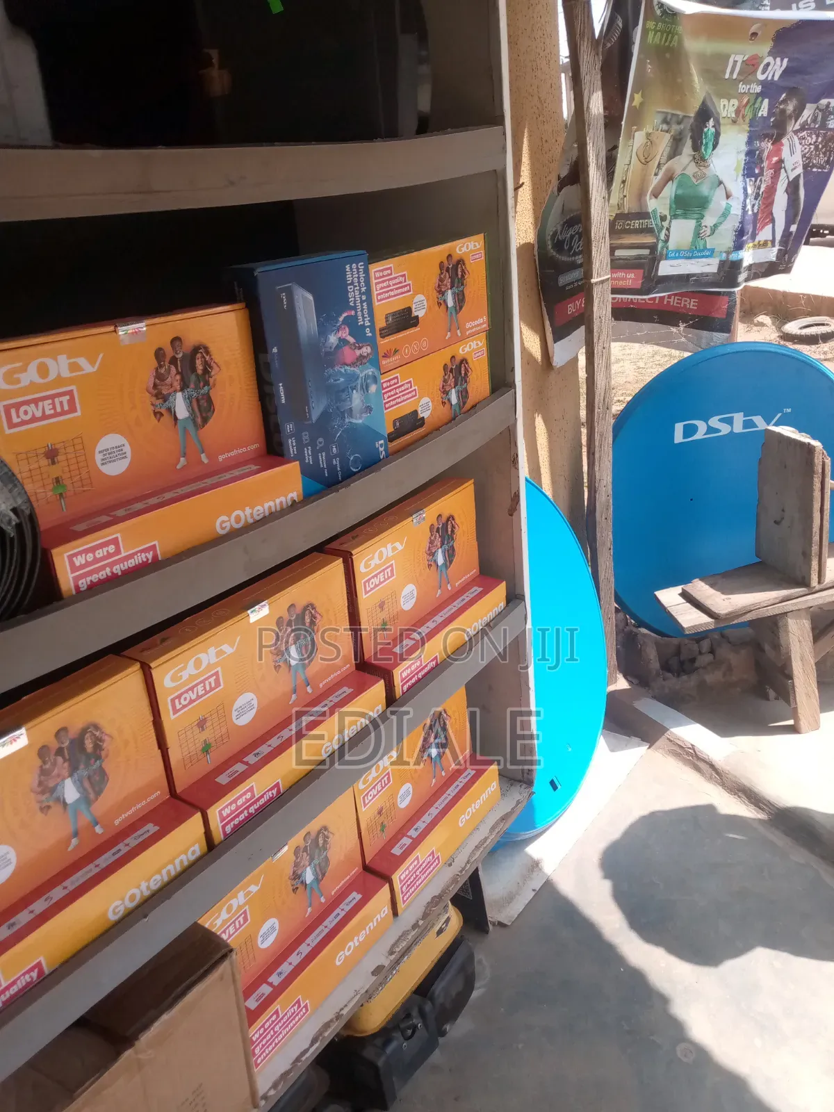 Gotv Decoder, Antenna And Subscription.
